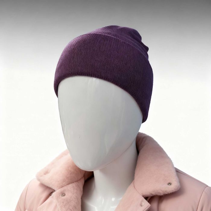 Шапка жіноча дитяча акрил подвійна