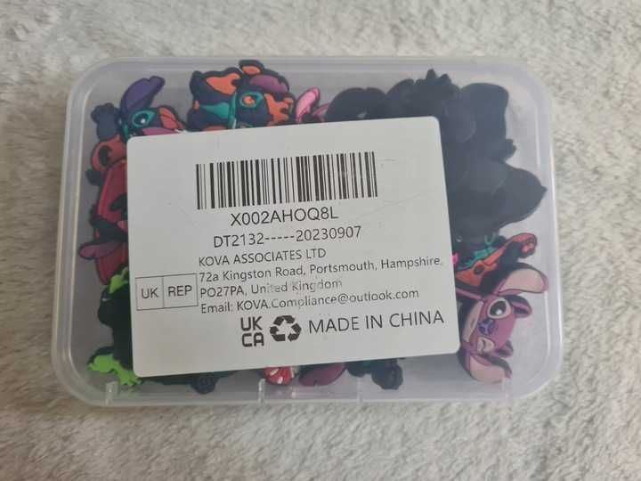 Piny Przypinki do butów Charms Crocks Lilo i Stitch 22 sztuki