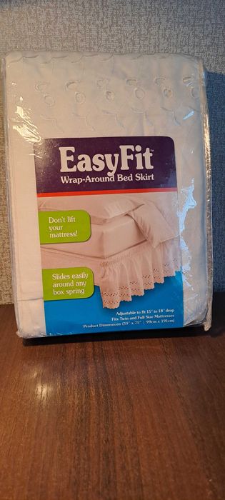 Юбка для односпальної чи полуторної постілі. Нова.