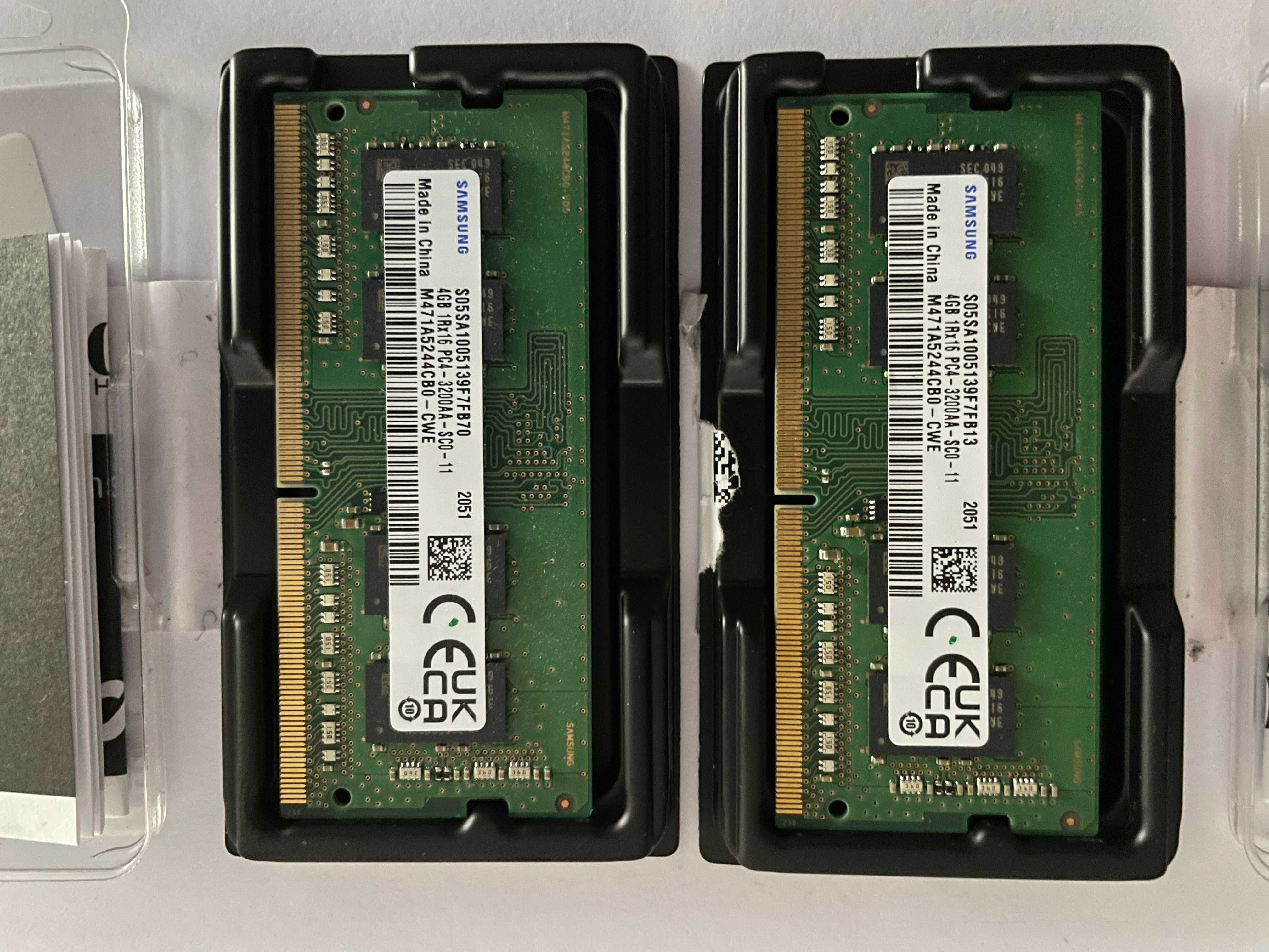 RAM память для ноутбука SO-DIMM 8GB (=4x2) 3200 MHz, Samsung