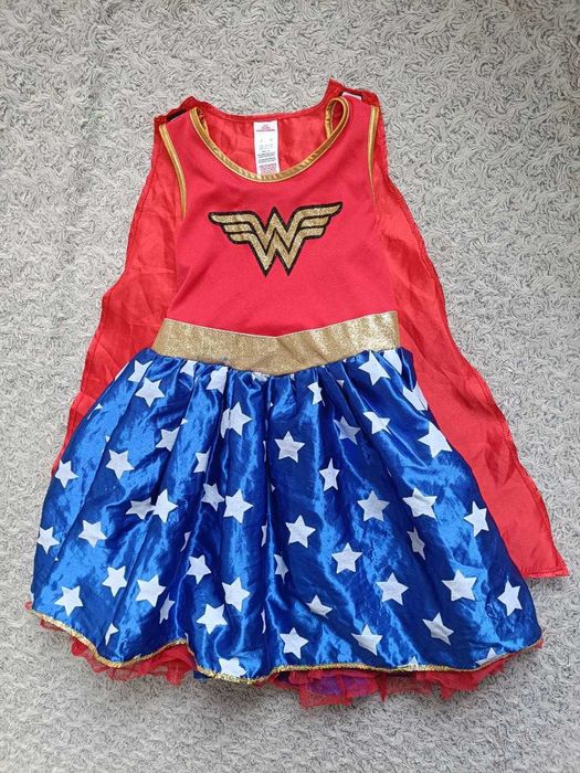 карнавальный костюм чудо женщина Диана 3-4, 5-6, 7-8, 9-10, 11-12 лет