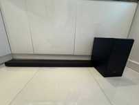 Soundbar Samsung HW-N650/EN – subwoofer, pilot i kable w zestawie