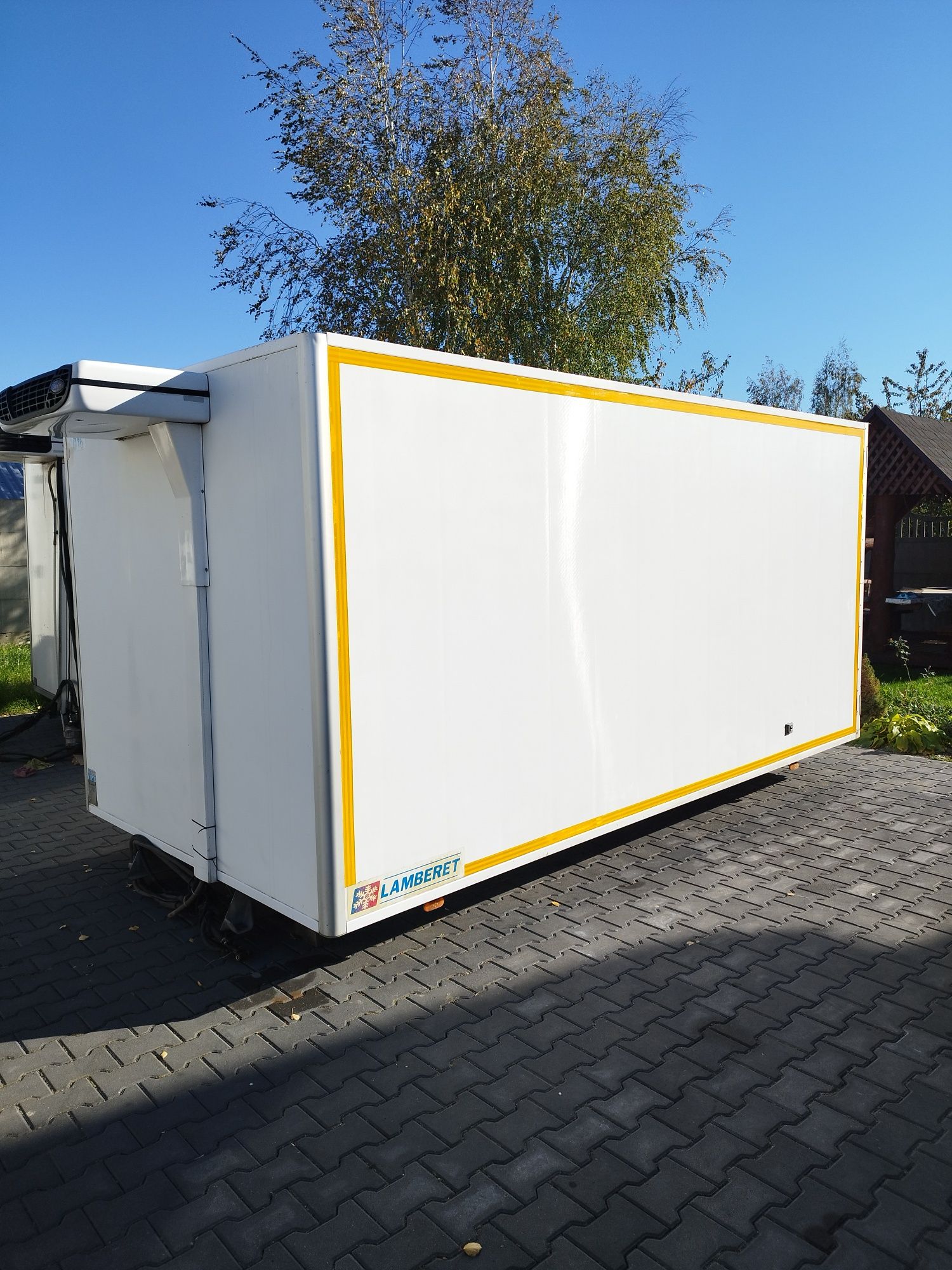 Chłodnia zabudowa kontener Lamberet 8 EP Iveco Mascott