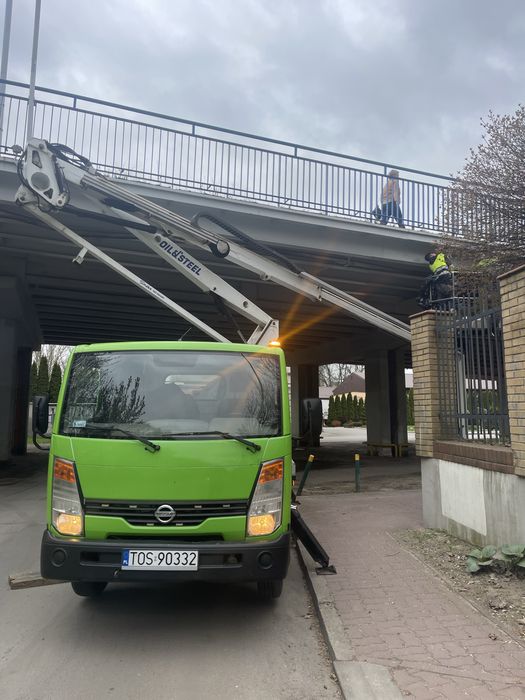 Usługi / wynajem podnośnikiem koszowym, zwyżką 18m
