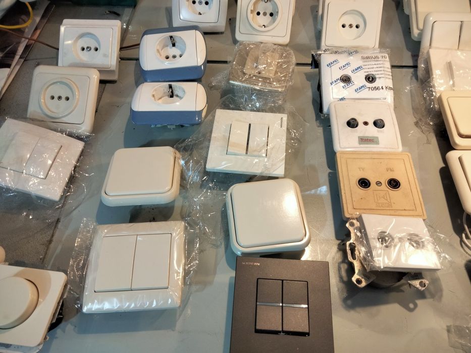 Interruptores tomadas comutadores