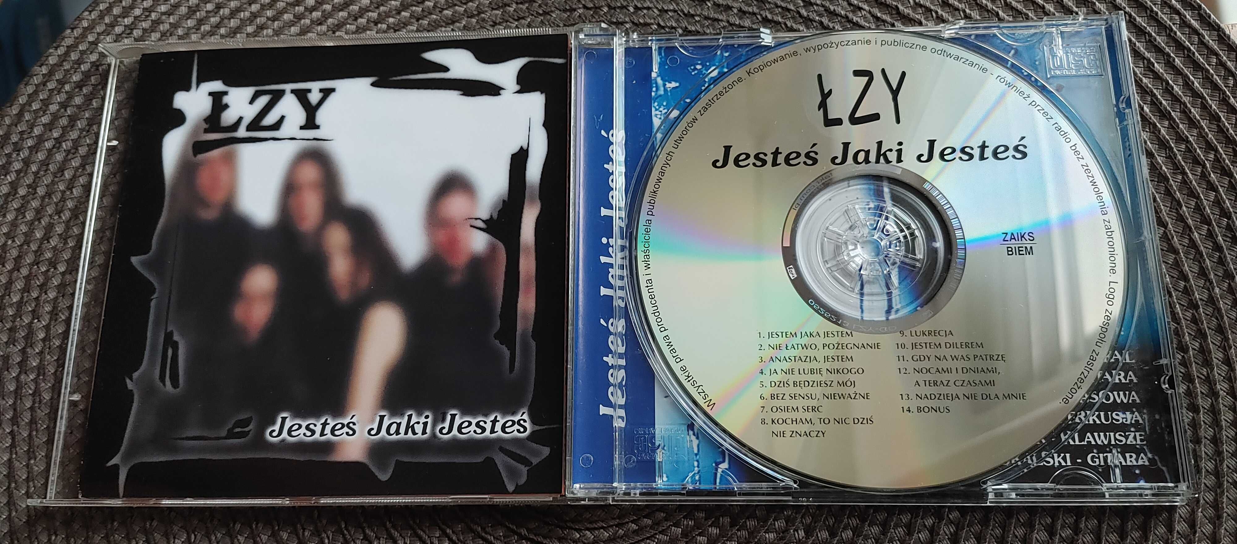 ŁZY - Jesteś Jaki Jesteś - płyta cd z muzyką - stan b.dobry