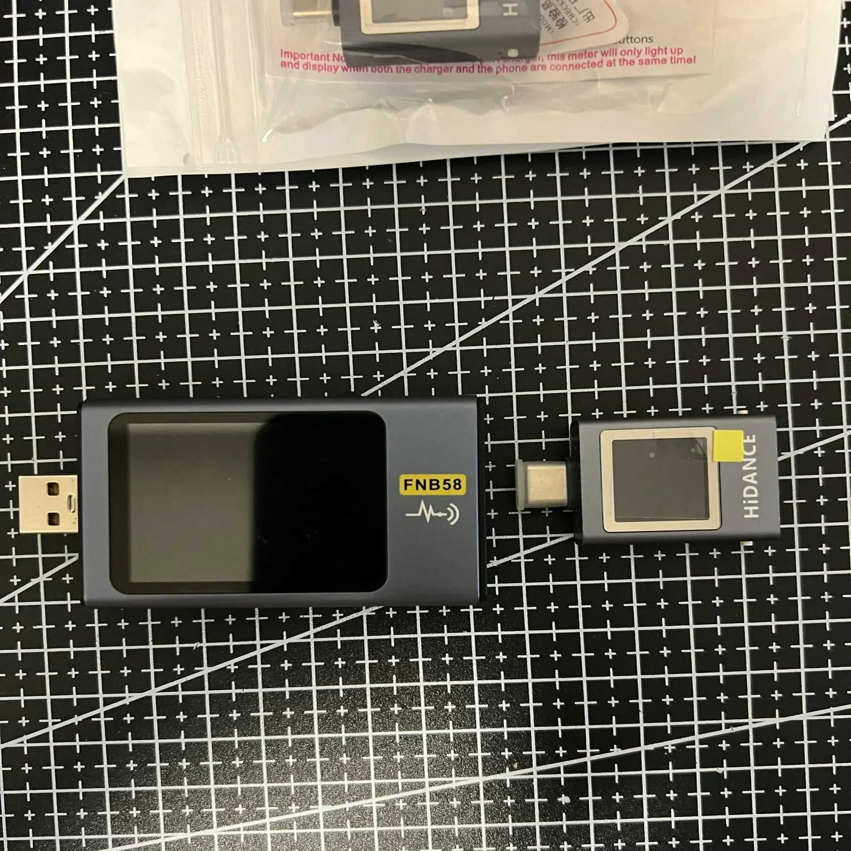HIDANCE 13‑в‑1 Мощный USB Type-C юсб тестер - профи измерение (600Вт)