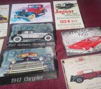 Stare samochody, Jaguar, Mercedes. Dodge plakaty
