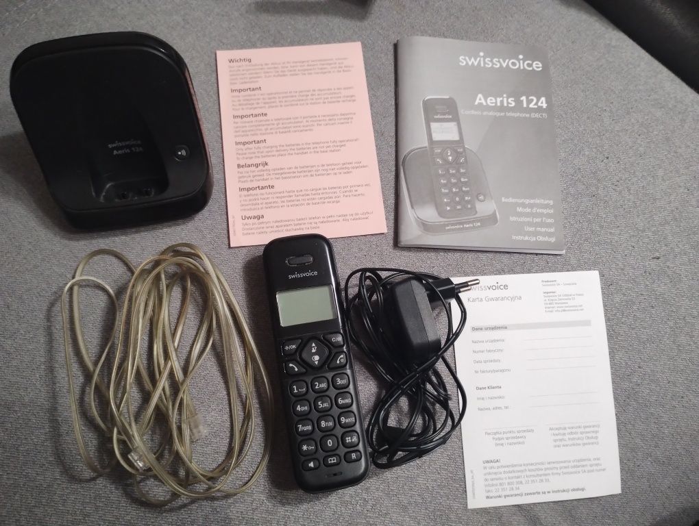 Telefon stacjonarny Aeris 124