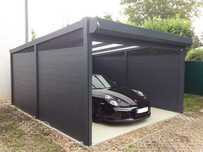 GARAŻ carport wiata elektryczna roleta płyta warstwowa 300 x 600 cm
