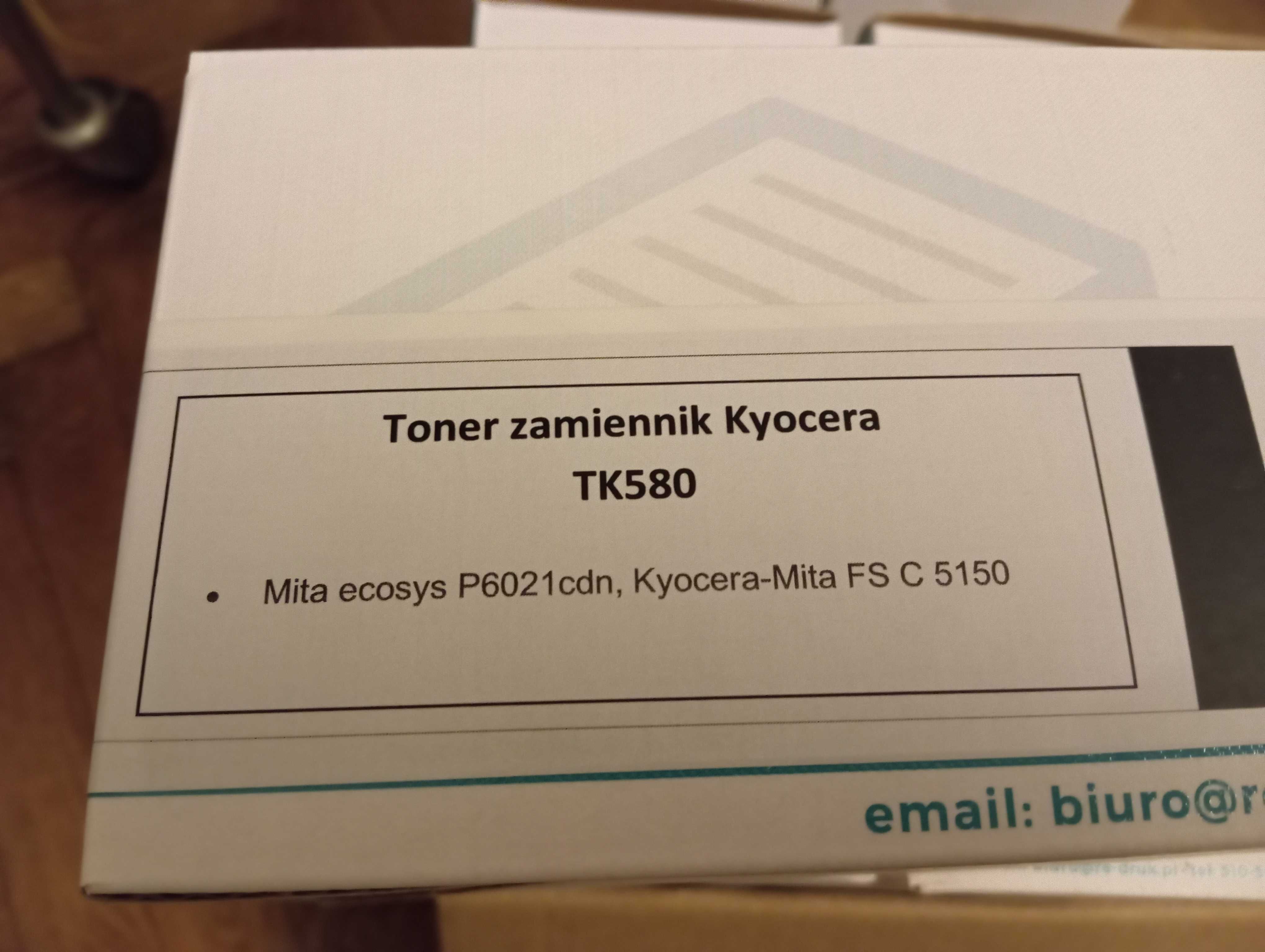 Tonery TK580 (do Kyocera P6021cdn, FS C 5150) - zamiennik re-druk