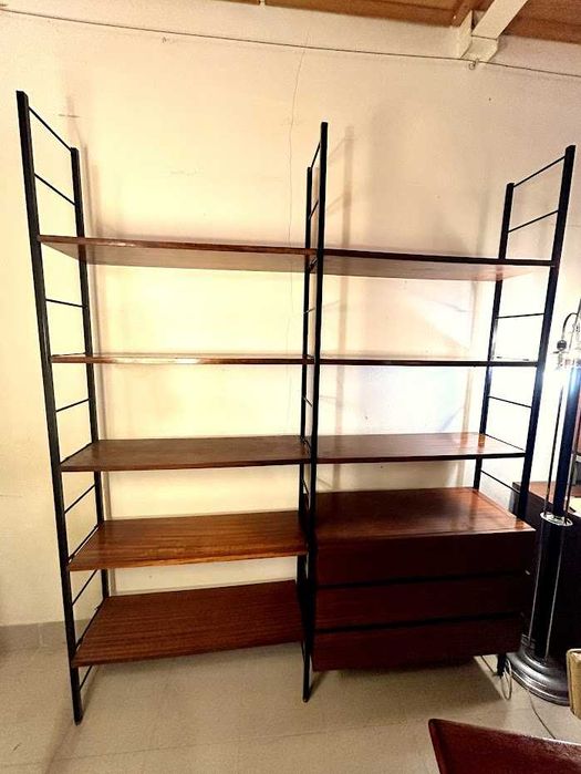 Estante dupla olaio vintage + 166comp x 27,5prof x 34prof x 201alt.