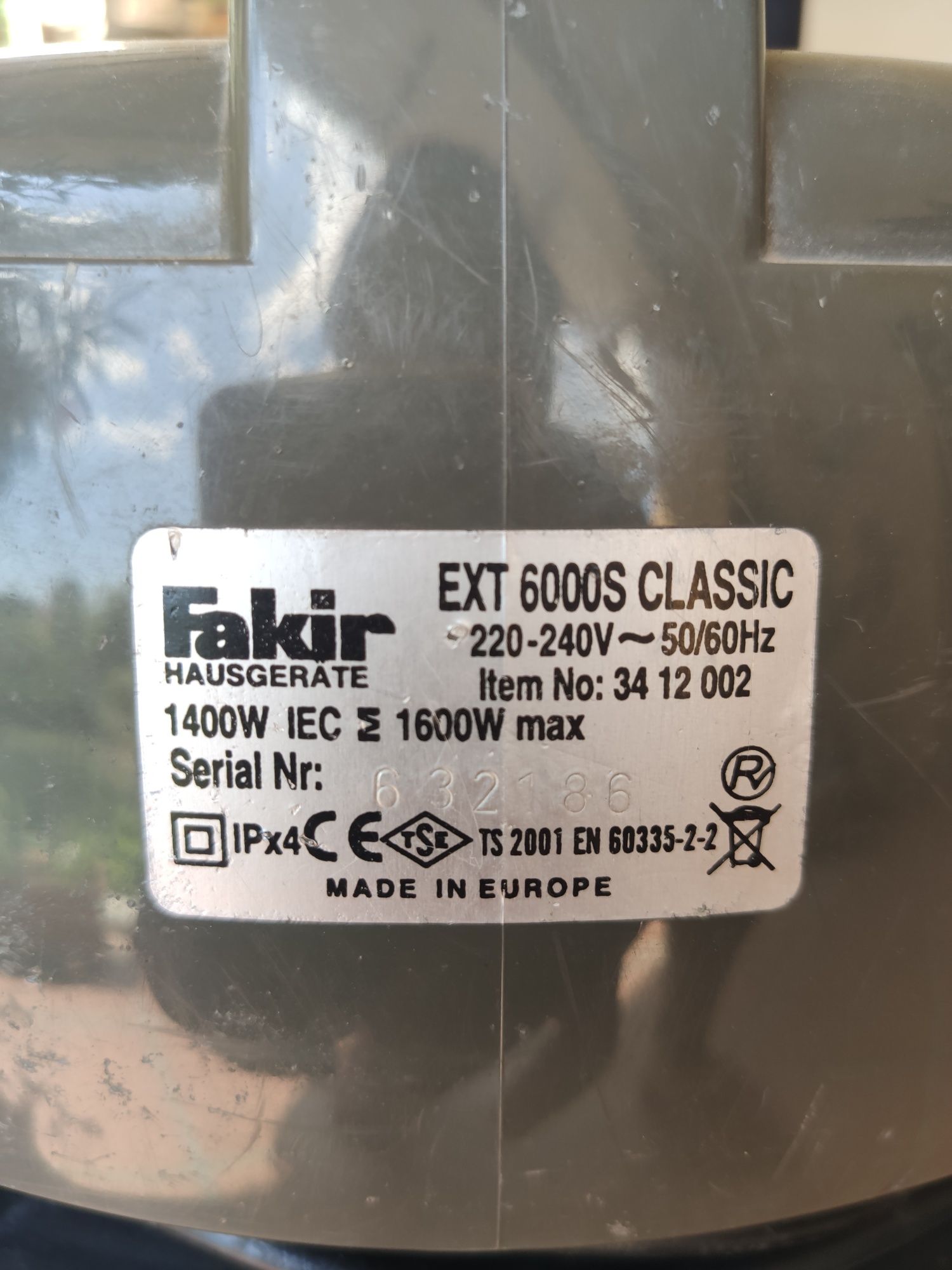Пылесос Fakir, б/у