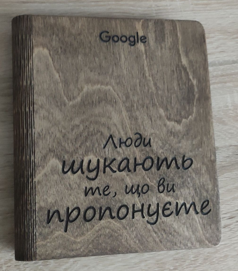 Блокнот Google handmade