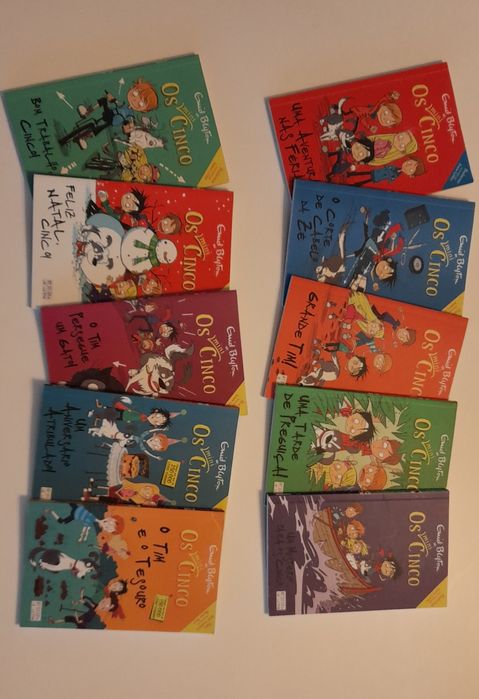 Livros "Os Mini Cinco", Enid Blyton