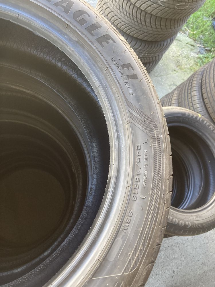 4x 245/45r18 Goodyear montaż 0zł Szczecin