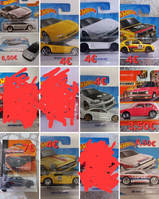 Hot Wheels - Honda Desses 3,50€