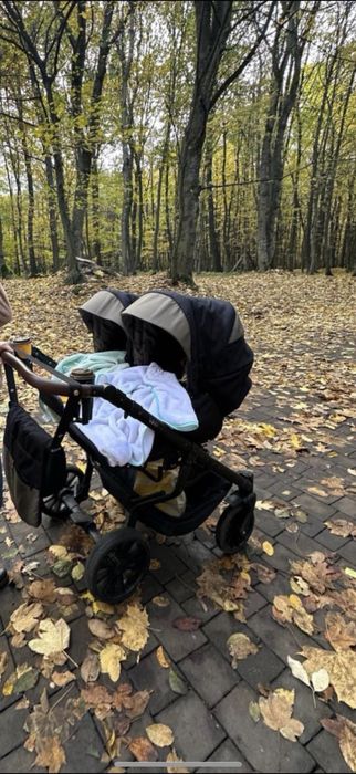 Коляска для двійні Dorjan Twin 3 в 1