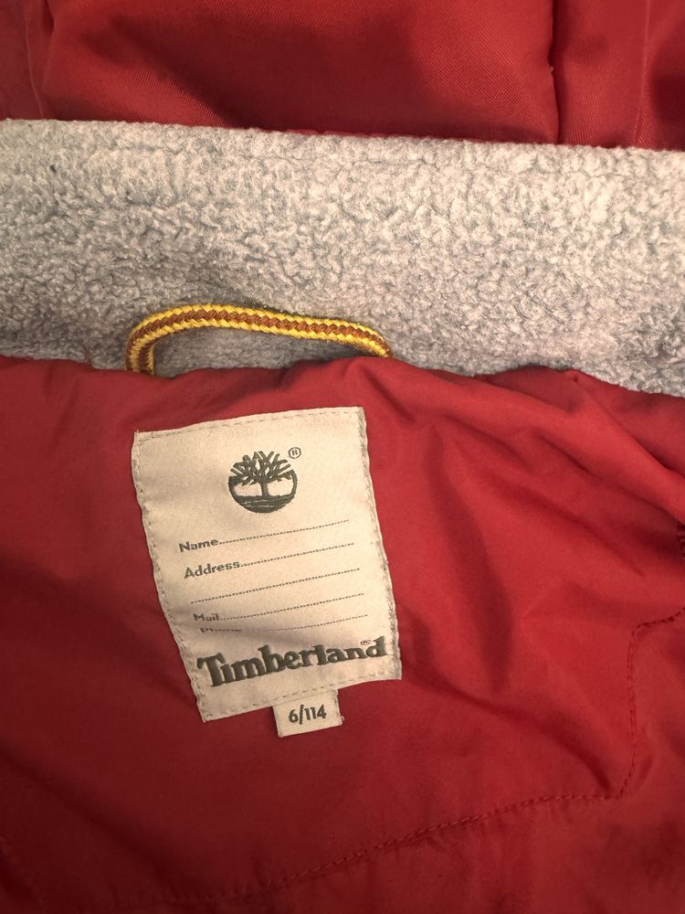 Зимова куртка Timberland. Оригінал. 114 розмір. Дуже тепла. Як нова