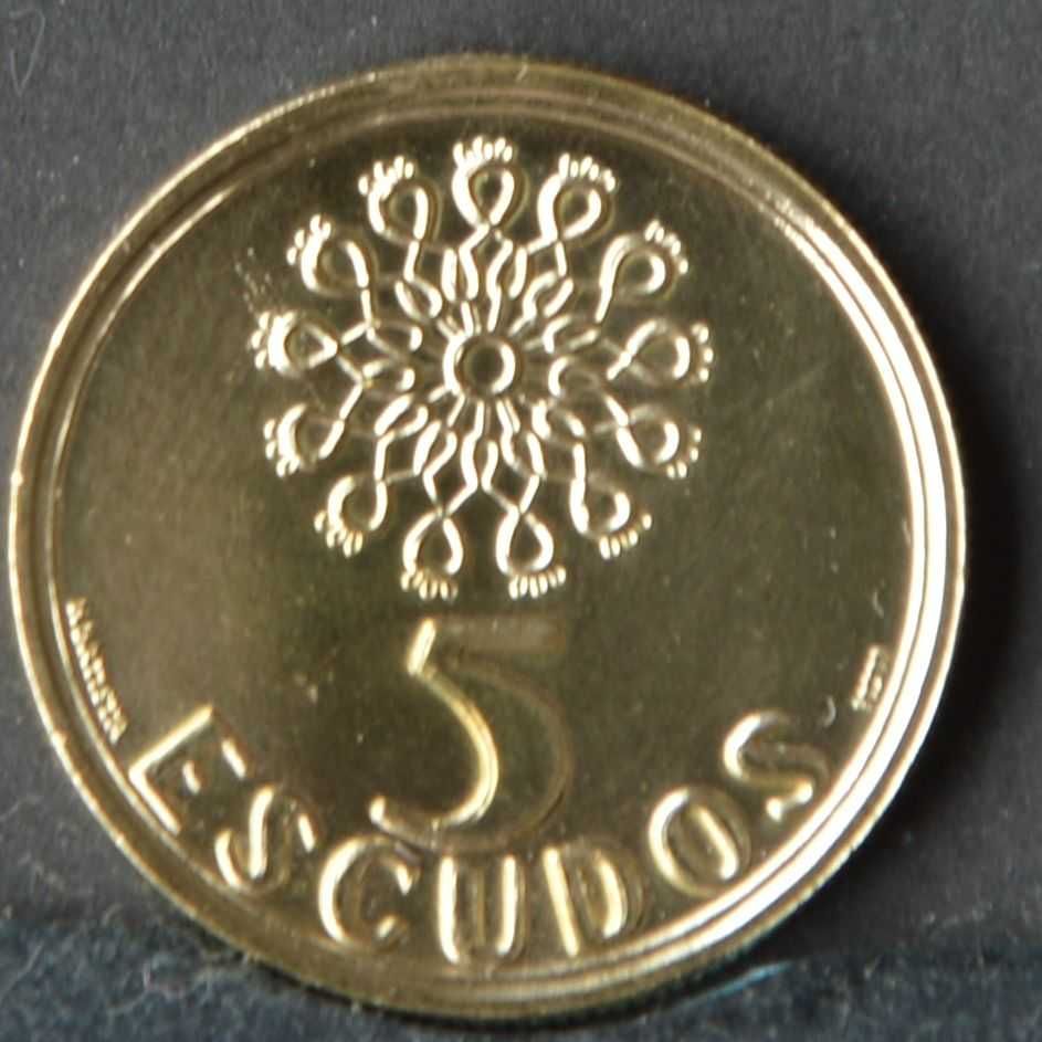 Portugal 5 escudos 1993 - olx X10240