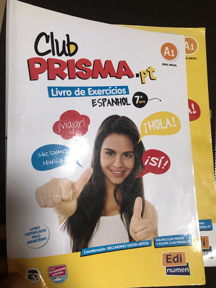 Manuais Espanhol “Prisma” e “Club Prisma”