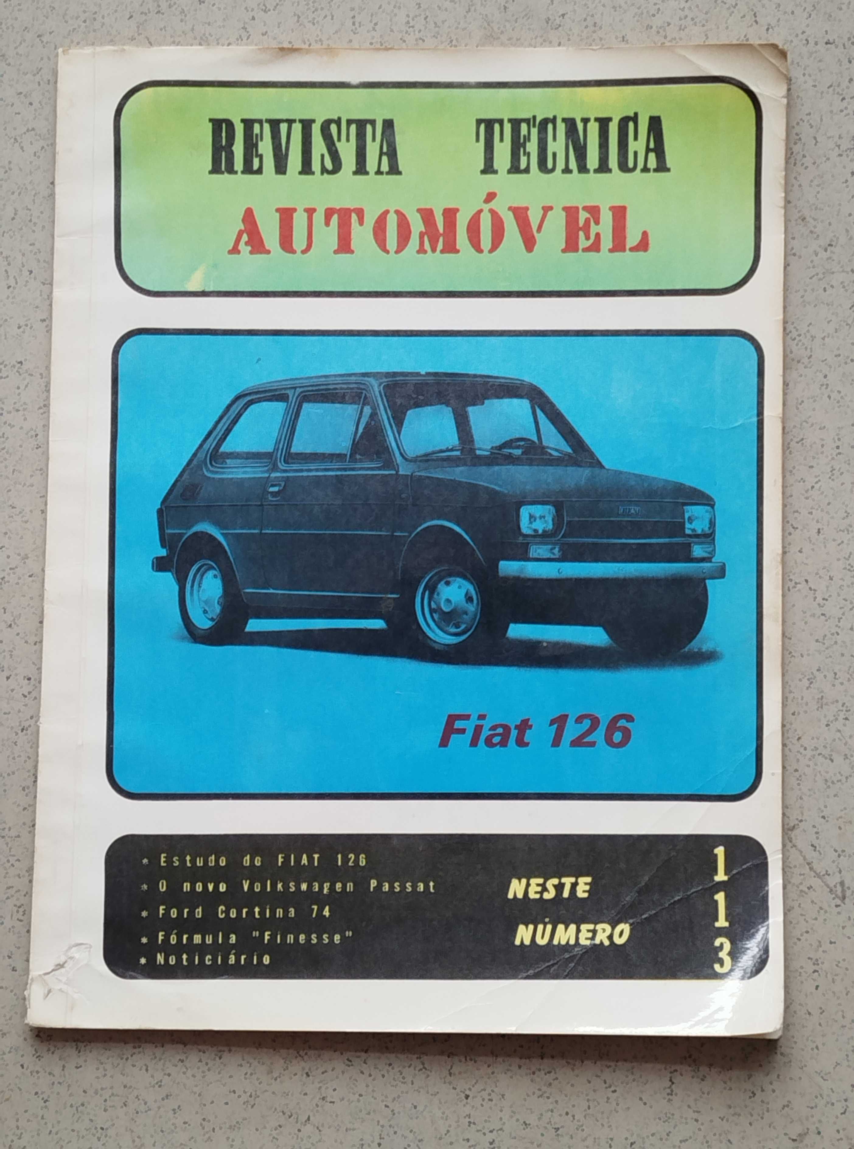 Antiga e Rara Revista Automóvel - Fevereiro de 1974
