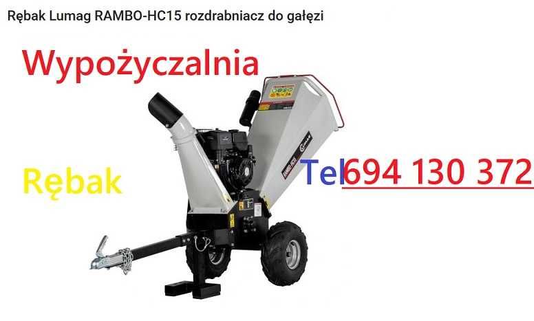 Rębak Lumag wynajem