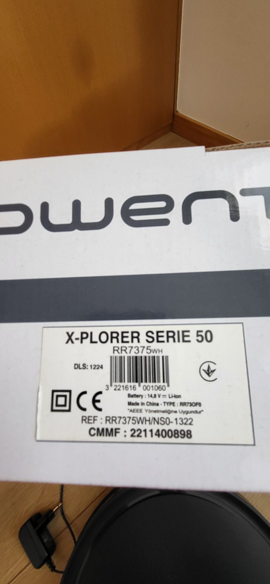 Aspirador robot rowenta