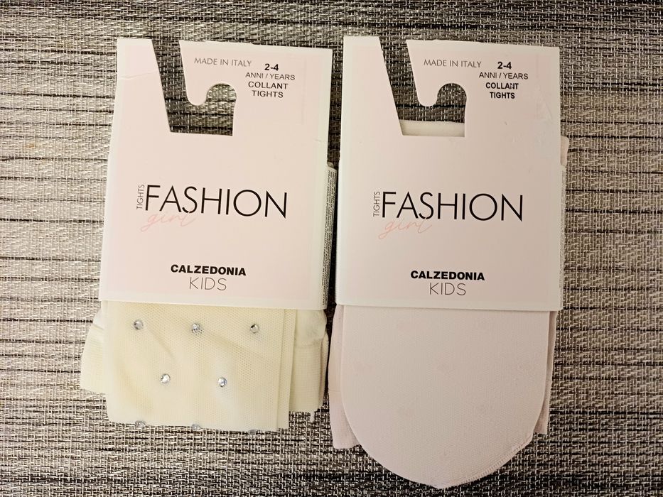Rajstopy Calzedonia 2szt rozmiar 2-4 lata
