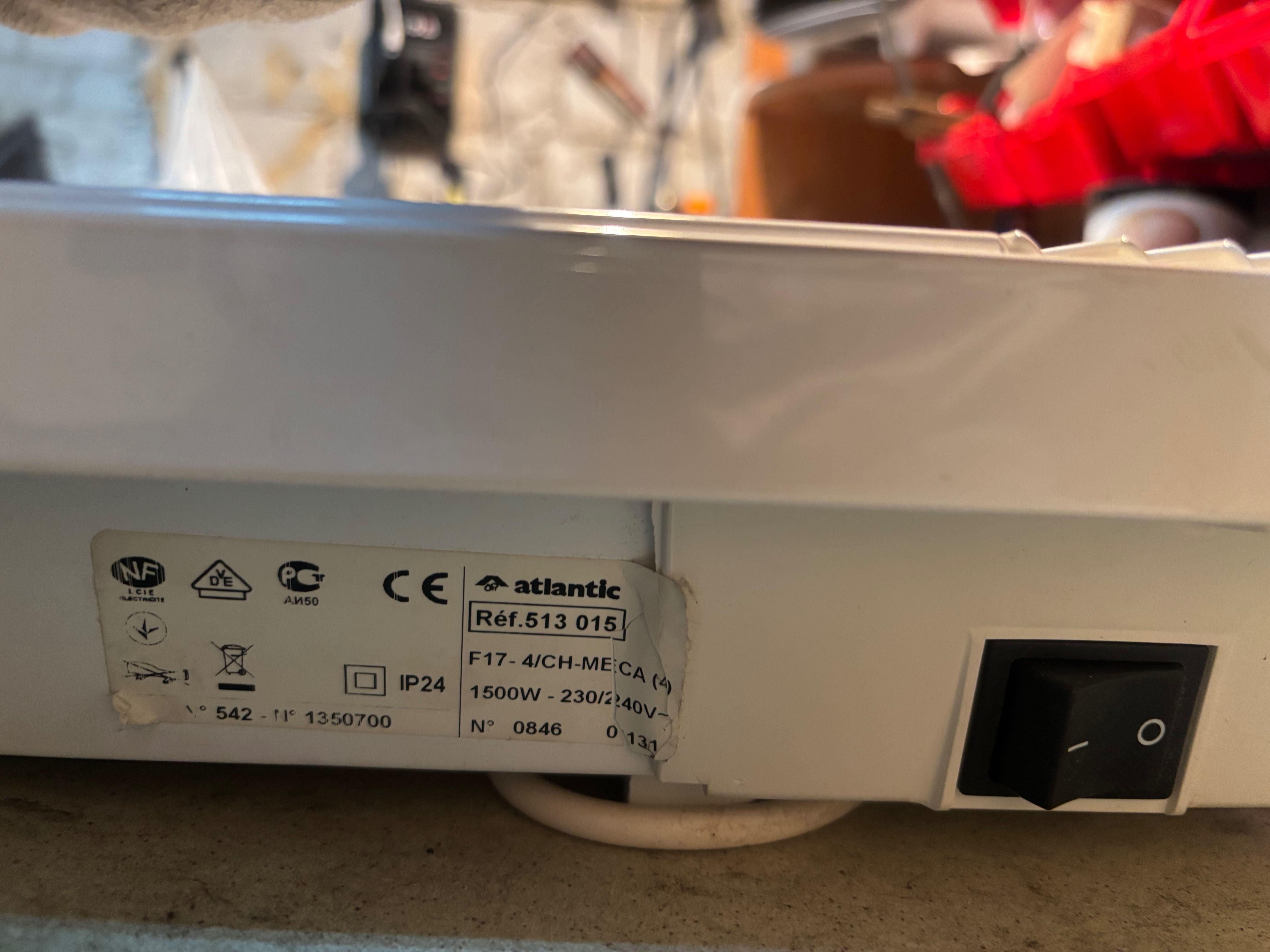 Grzejniki naścienne Atlantic 1500W i 2500W