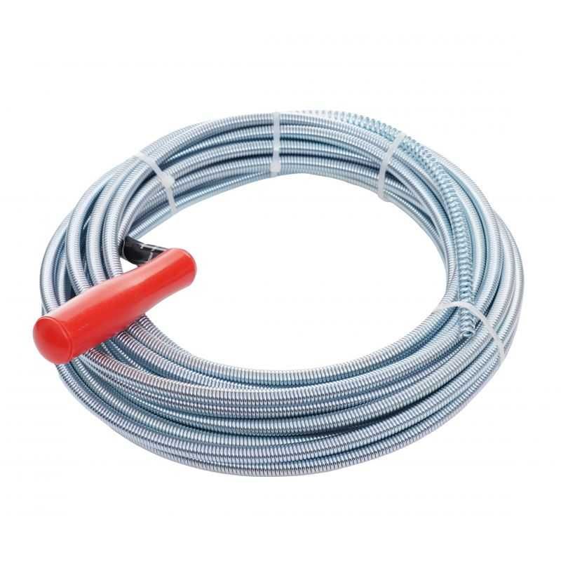 SPIRALA ŻMIJKA do czyszczenia KANALIZACJI DRUT 10 m x 9 mm  KD11767