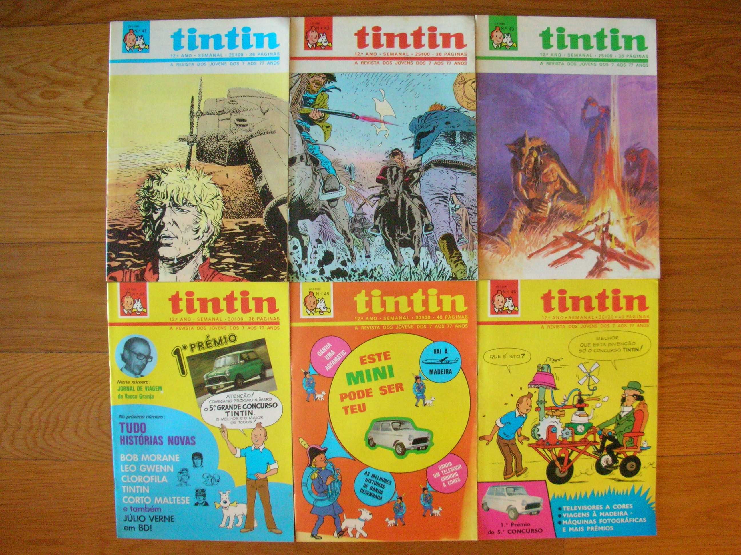 Revista Tintin Ano 12 completo (52 revistas)