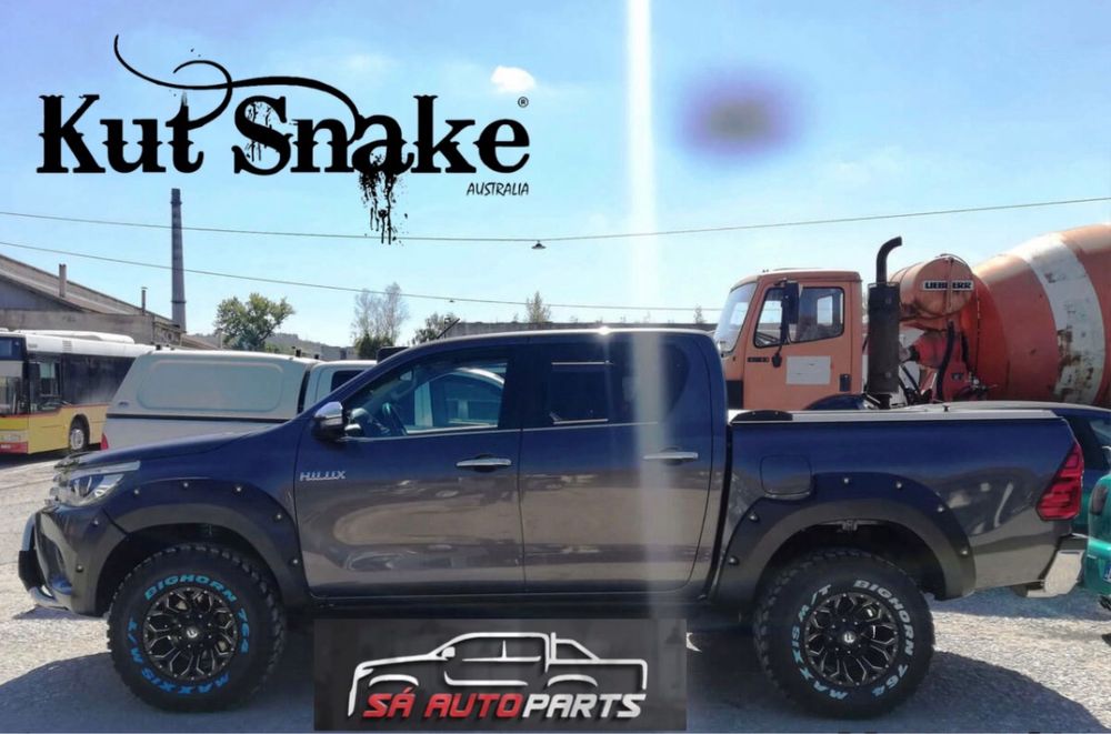 ABAS DOS GUARDA LAMAS TOYOTA HILUX 2016-