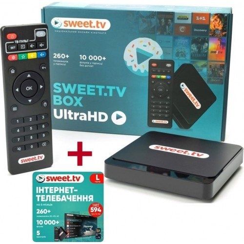 АКЦІЯ. Ваучери поповнення рахунку Sweet tv -50%