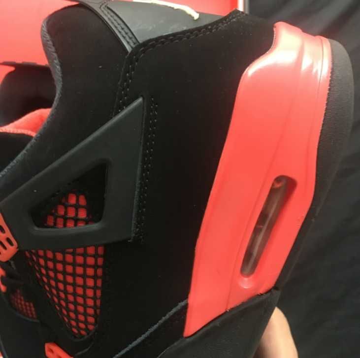 nowy Jordan 4 Retro Red Thunder Moda rozmiar.39