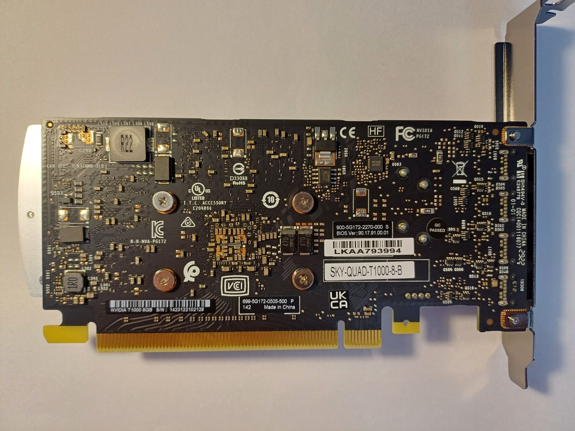 Karta graficzna NVIDIA Quadro T1000 8GB 100% sprawna