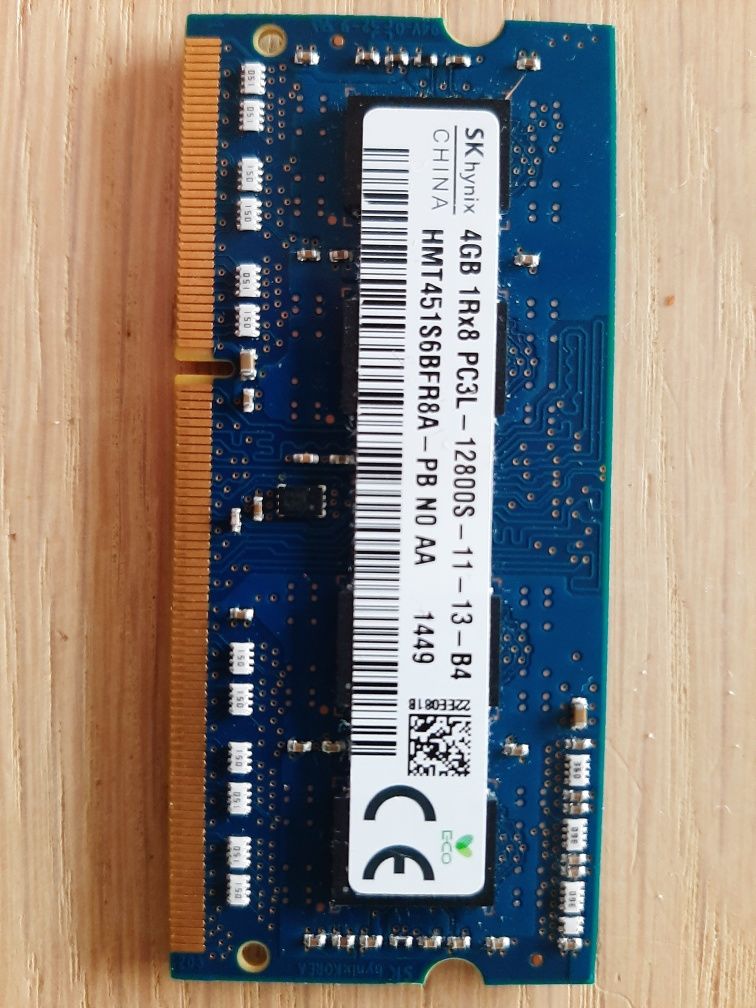 Pamięć RAM Hynix DDR3 4GB (z Sony Vaio)