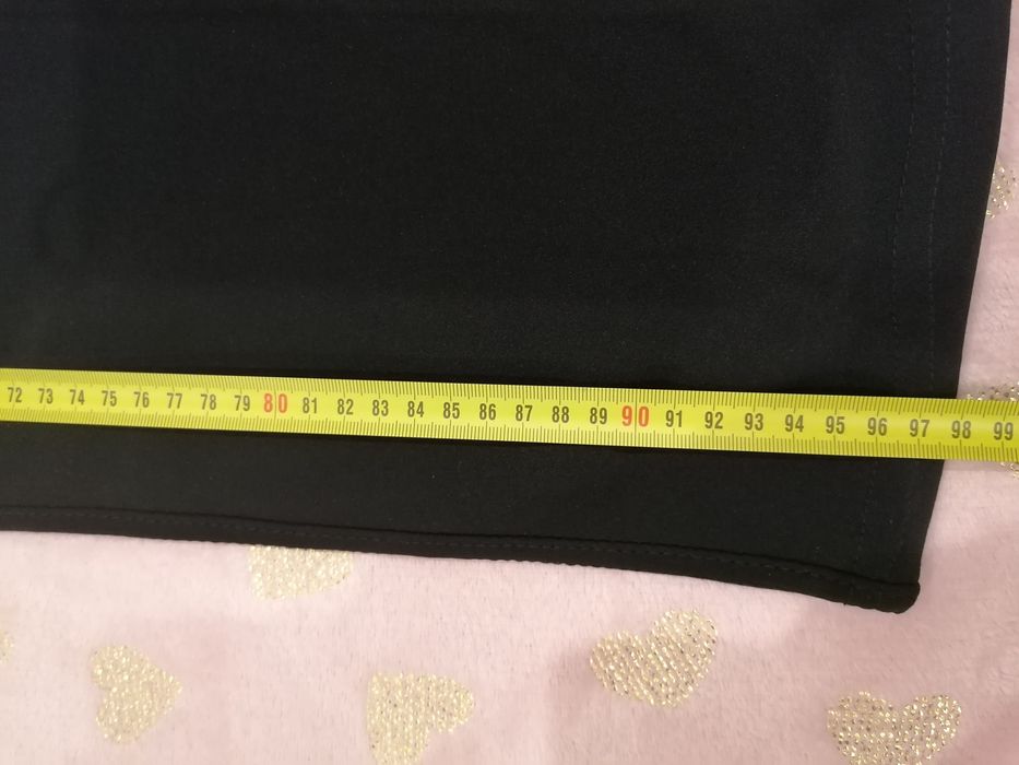 Spodnie ocieplane czarne damskie XL