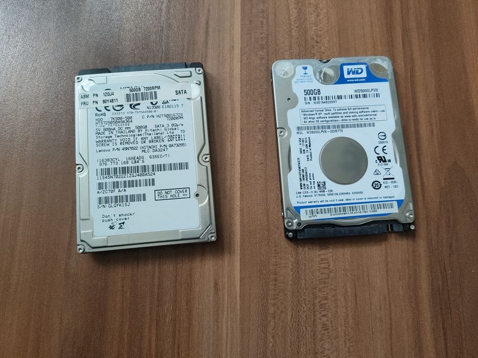 Жёсткий диск ноутбучный