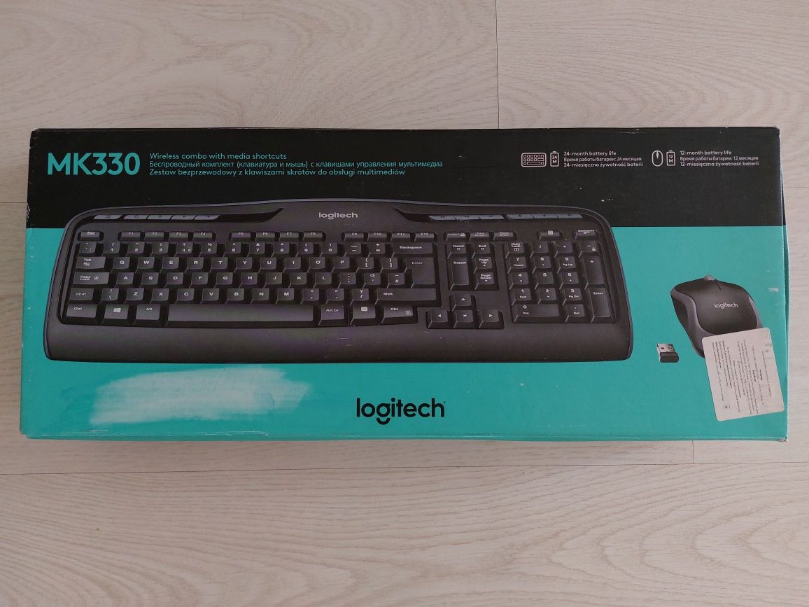 Клавіатура безпровідна з комлекту Logitech MK330.