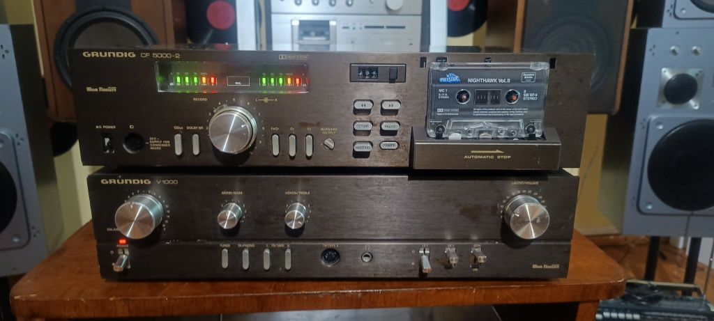 Wzmacniacz i deck Grundig