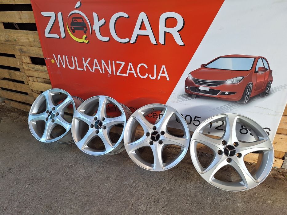 Alufelgi 5x112 17 ET48 MERCEDES W212 Audi Skoda VW koła felgi