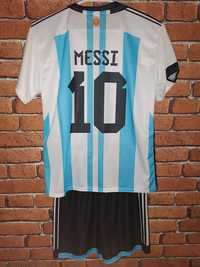 Strój piłkarski dziecięcy Argentyna Messi rozm. 152
