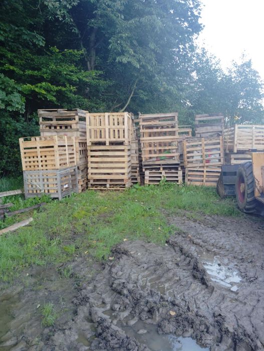 Sprzedam palety skrzyniopalety skrzynie drewniane