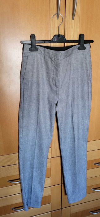 Calças Zara azuis / cinzentas