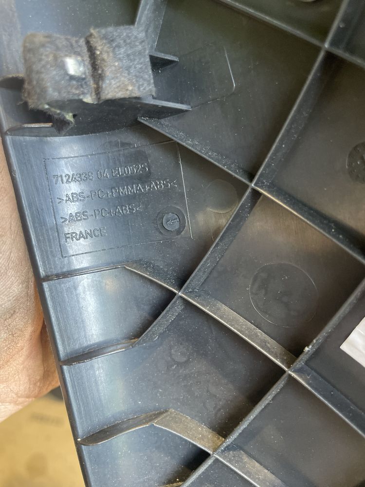 Osłona zegarów dekor licznik obrotomierz panel Mini cooper one r50 r52