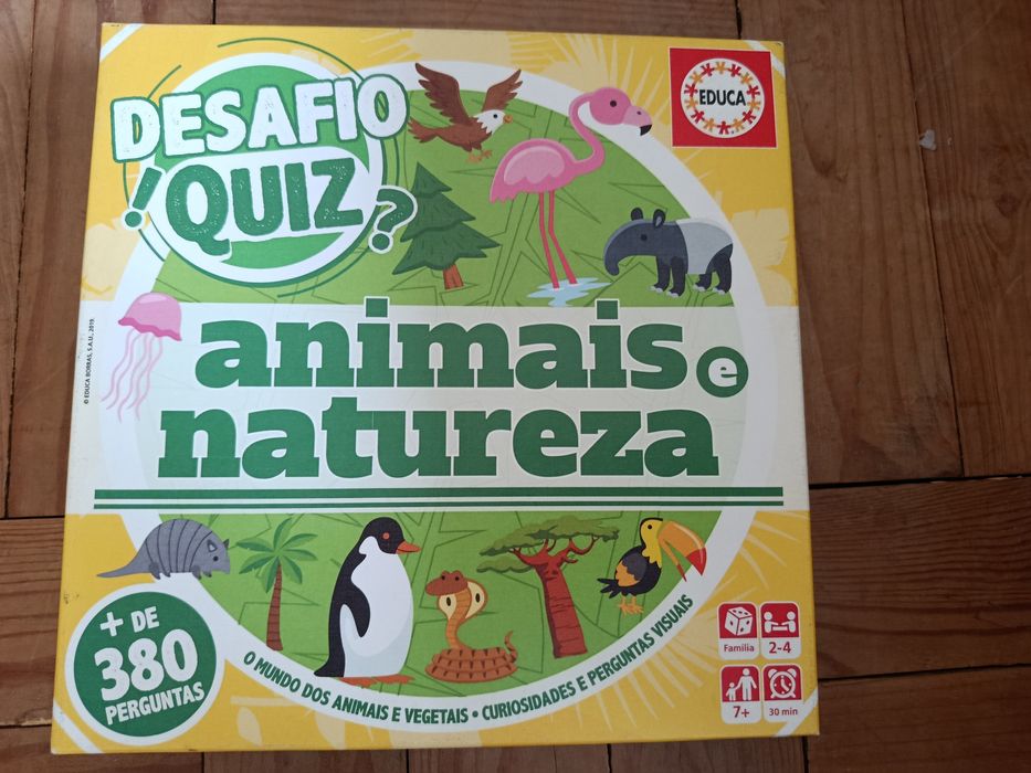 Desafio Quiz Animais e Natureza