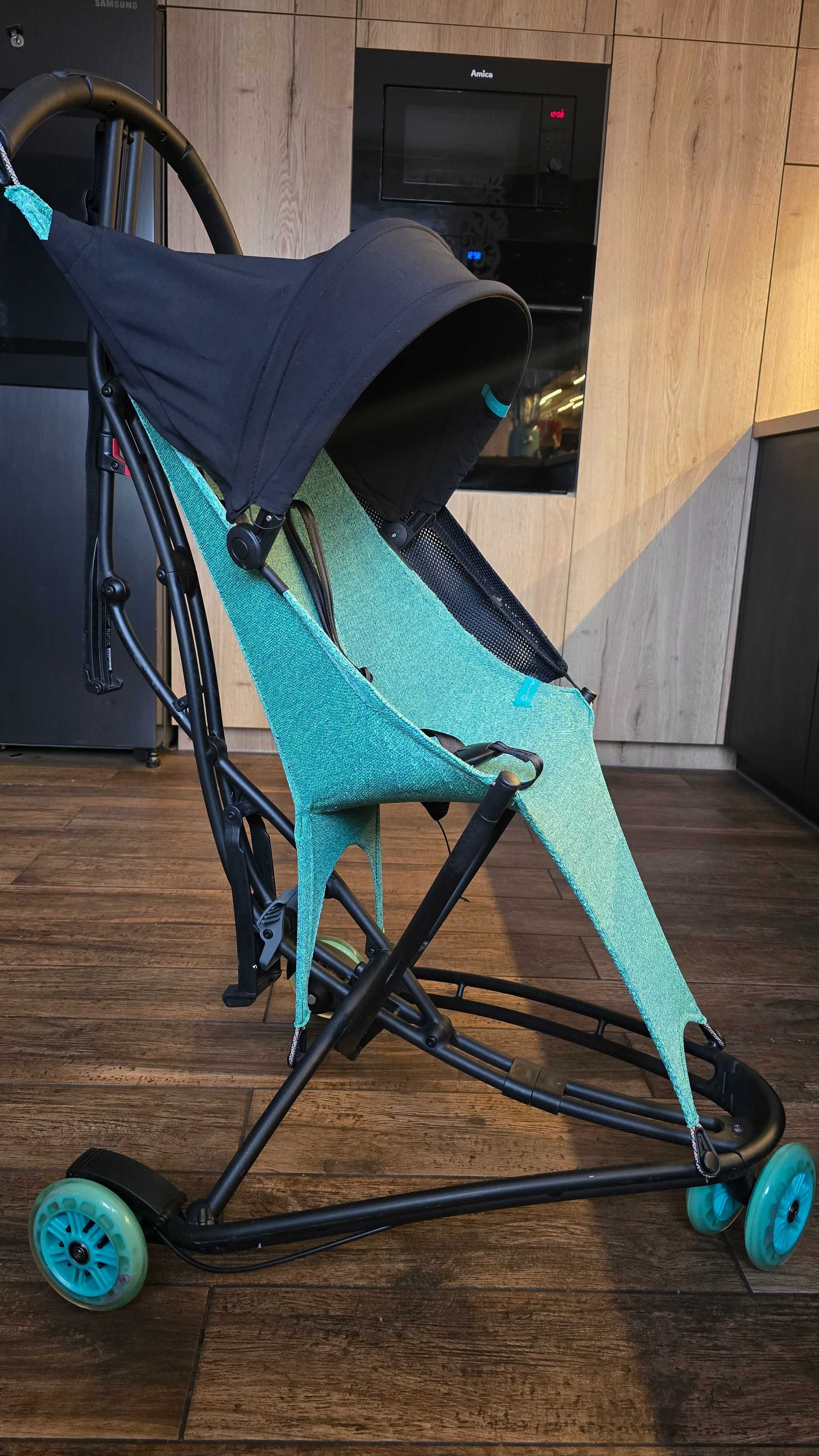 Quinny Yezz Air Aqua wózek hamak, spacerówka, parasolka,
