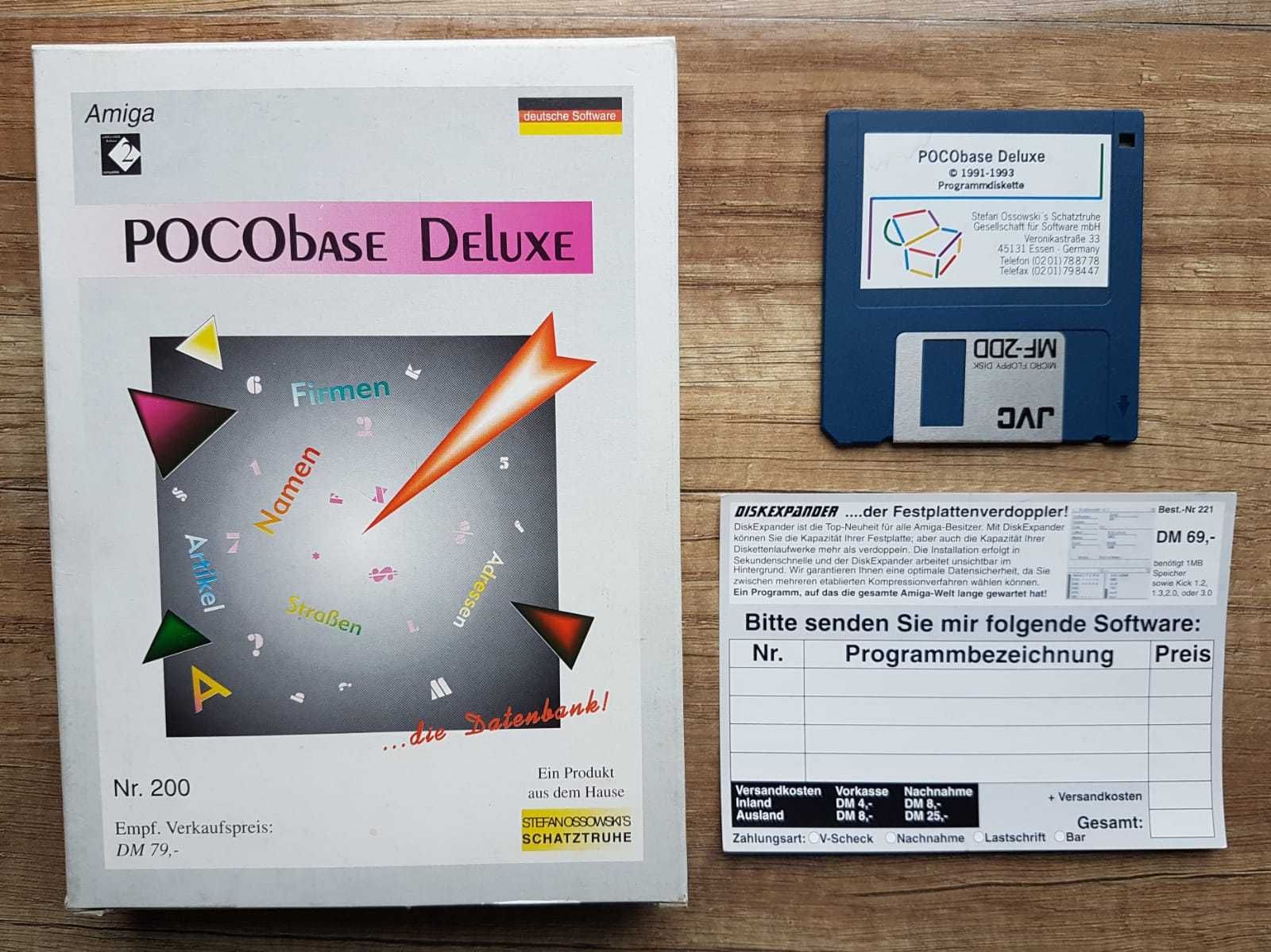 Pocobase Deluxe Amiga prezent NIE DZIAŁA