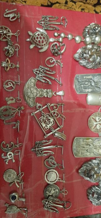 серебро 925+ кулон , подвес , крестик , ладанка
